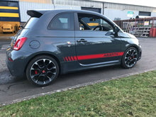 Load image into Gallery viewer, Genuine 3M Vinyl Fiat 500 Abarth 595 Side Graphic/Stripe Decal
