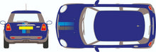 Load image into Gallery viewer, Mini Cooper Bayswater Stripes Front Sticker/Decal Only
